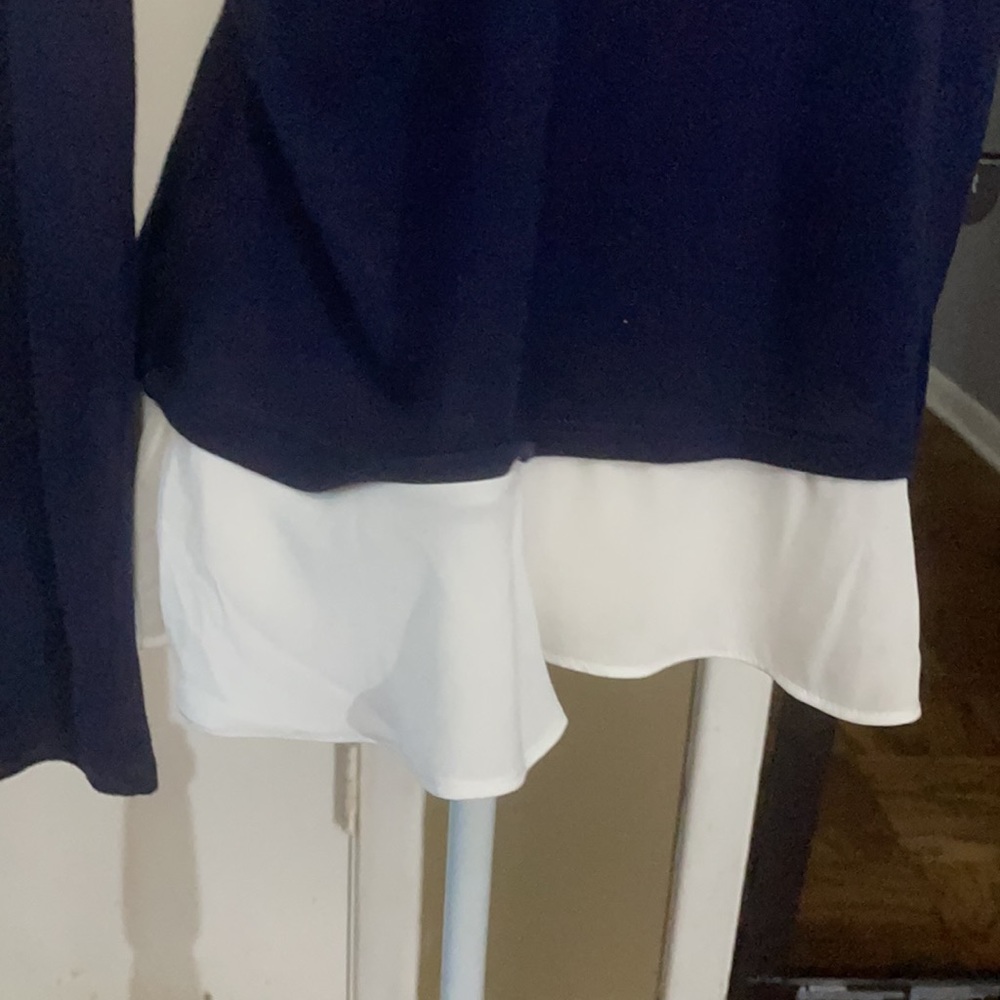 Navy blouse - Picture 3 of 5